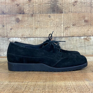 Rockport Oxford Shoes Womens 10M Black Leather Lace Up Shoes Derby